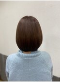 グラデーションボブ[ニュアンスカラー/シルキーベージュ]