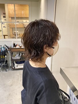 ルーカス(LUCAS) 【坂平枝理加】マッシュウルフパーマ