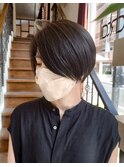 前髪なしショート/ハンサムショート【ニシヤマ　ミホ】