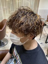 ネオリーブソラ 相模大野店(Neolive sola) メンズ波巻きパーマ/コンマヘア