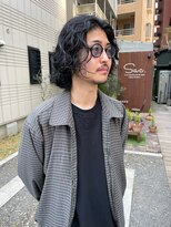 サク(Sac.)&nbsp;メンズボブ　メンズカット　パーマスタイル