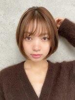 ジョエミバイアンアミ(joemi by Un ami)&nbsp;【joemi】大人ガーリーチョコレートナチュラルショート(小倉太郎