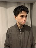 メンズソフトツーブロックショート