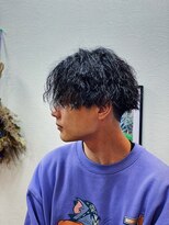 スウェル 船橋店(Swell)&nbsp;ハイライト/マッシュパーマ/束感/波巻き/メンズ