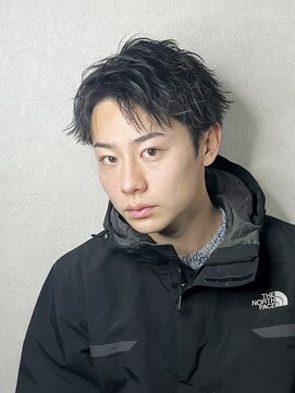 ポート 浦和(PORT) スパイキーショートツイストスパイラルパーマメンズマッシュ