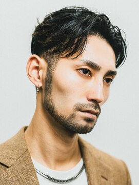 オーシャントーキョーオーバー 渋谷(OCEAN TOKYO OVER) オトナセンターパートカルマパーマ黒髪社会人ビジネス