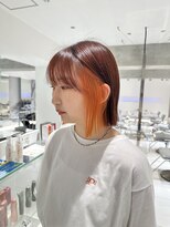 バロック(BAROQUE)&nbsp;オレンジインナーカラー！