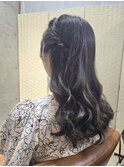 大人可愛いハーフツイン