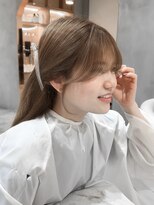 ロンド ブランシュ 錦糸町北口(Lond blanche) 前髪アンブレラカラーこなれミディイメチェンウェーブパーマ