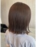 【ケアに特化】デザインカット+髪質改善プレックストリートメント　￥8800