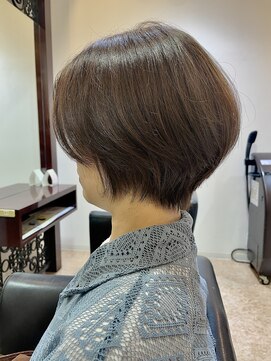 アフロディーテ 南中山店(Aphrodite) ショートボブ×グレージュ