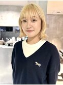 20代30代40代デザインカラーブリーチ1回韓国ヘア