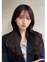 オーロ(ORO)&nbsp;韓国レイヤーこなれ小顔2wayバングネビージュ☆