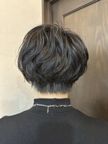 ロア ミオ 仙台駅前(Loa mio)&nbsp;ふんわりパーマショートスタイル