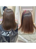 髪質改善　縮毛矯正