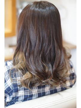 ヘアーメイク ラピス(hair make Lapis) 艶アッシュベージュカラー/デザインカラー