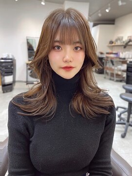 ニーフ(neaf) 韓国風レイヤーカット【犬塚優介】