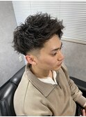 ツイストアップバングフェード