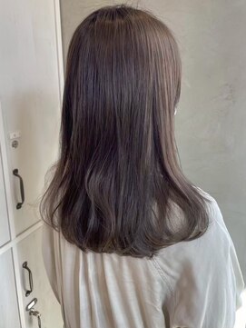 フレイムスヘアーアンドリラックス 西川口店 やわらかグレージュカラー