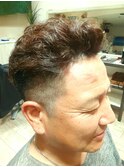 大人のショートパーマ