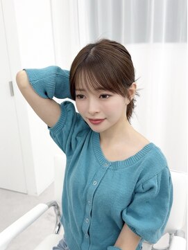 アマトウキョウスマートサロン(AMA TOKYO×Smart Salon) くびれレイヤー/顔まわりカット/レイヤーカット/小顔ヘア