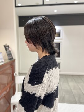 ビーハイブアヴェダ PARCO2店(BEHIVE AVEDA) ばっさりウルフボブ【三橋由奈】