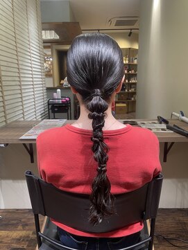 ティピ(tipi) タイト編み下ろし