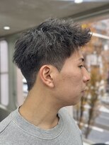 ニコ トウキョウ ロジック(nico TOKYO Logic) 刈り上げアップバングスパイキーショートパーマスパイラルパーマ