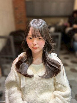 ザシェノンウメダ(THA CHAINON UMEDA) 心斎橋/着物ヘア/大人ガーリー/ダークアッシュ/似合わせカット