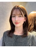 韓国レイヤー/韓国風/ボブ/髪質改善/黒髪/ブリーチなし〔池袋〕