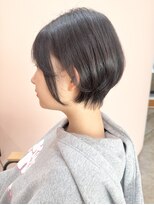 サロン ド ユーア(salon de yuua)&nbsp;広島市中区大手町美容院　ヘアドネーション　ショートボブ