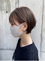ソラ 鶴見店(sola)&nbsp;【鶴見】ショートボブ　グレージュ/ベージュ