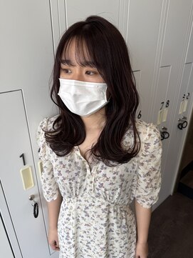 ラーム 宇部高校前店(rame) レイヤースタイル、髪質改善、ブラウンカラー