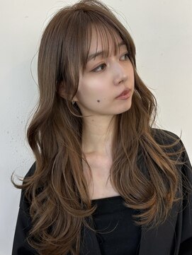 ベル 銀座並木通り店(Belle) 小顔見せ顔周りとブリーチなしベージュ