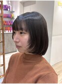 顔周りレイヤーボブ【かどた はるな】