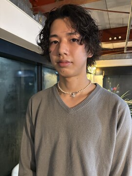 ルーズ(LOOSE) 波巻きミックスパーマ