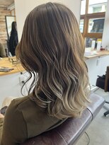 リドルヘアー 黒磯店(Riddle HAIR)&nbsp;オリーブベージュ×ハイライト