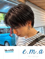 エマヘアデザイン(e.m.a Hair design)&nbsp;センターパートウルフ