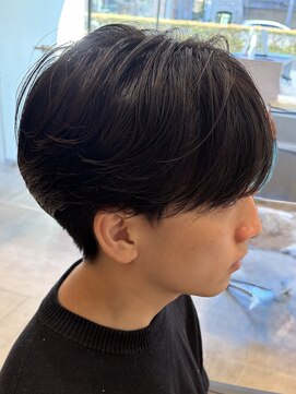 メンズロム(Men's LOM) フェザーシースルーマッシュ