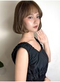 タッセルボブ/切りっぱなしボブ/ぱつっとボブ/大人ボブ/丸みボブ