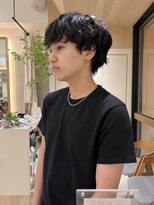 シーア(ciia)&nbsp;ナチュラルマッシュ メンズショート ニュアンスパーマ