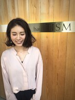 ヘアー ティズム(hair_TISM)&nbsp;外ハネでオシャレ度UPヘアー