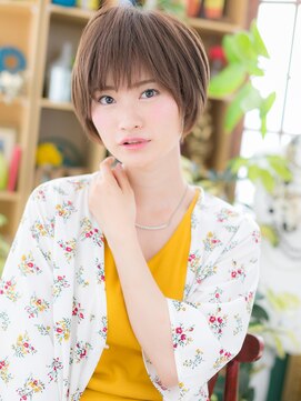 カバーヘア ブリス 戸田公園西口店(COVER HAIR bliss) *bliss戸田公園*大人かわいい♪前下がりナチュラルマッシュa