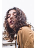 ハニーマスタード(HONEY MUSTARD)&nbsp;ミディアム外国人風パーマグラマラスカール