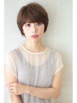 オーロ(ORO) 大人かわいい上品かつ時短丸型正統派ショート♪