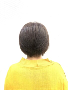 クオリス 上福岡店(QUALIS) 暗めカラー/小顔/ショート/ショートボブ/艶カラー/30代40代50代