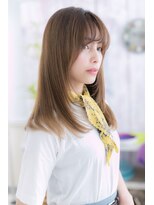 ミック ヘアアンドビューティー 大山店(miq  Hair&Beauty)&nbsp;外人風カラー＊ヘルシーロングレイヤーb