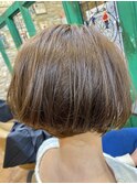 サッパリグラデーションショートボブ☆
