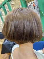 ヘアーラウンジ アンフィ 井土ヶ谷(Hair Lounge Anphi) サッパリグラデーションショートボブ☆