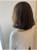 ゆるふわアッシュグレージュ